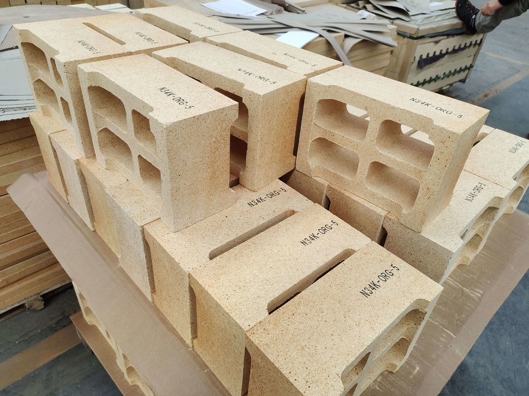 High Purity 1690C Silica Fire Refractory Bricks For Coke Oven And Glass Melting Furnace